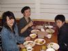 Shopping at Tobu 4 - The family at a buffet lunch